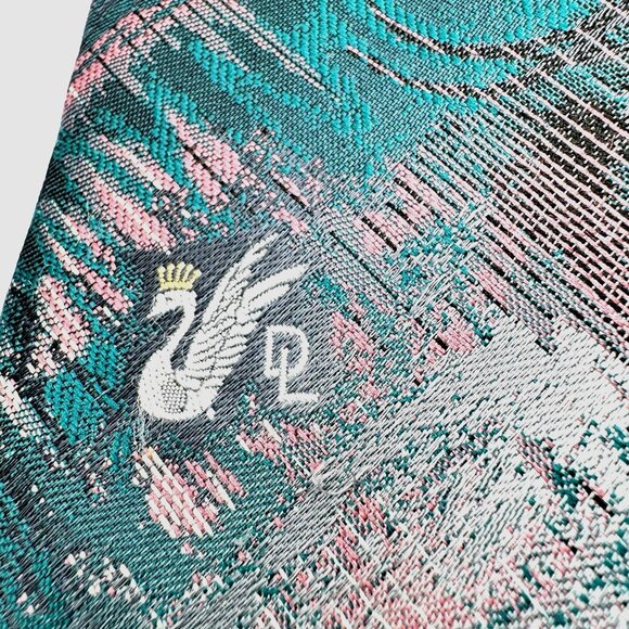 Don Loper Beverly Hills Vintage Neck Tie Multicolor Abstract Polyester - Picture 4 of 9